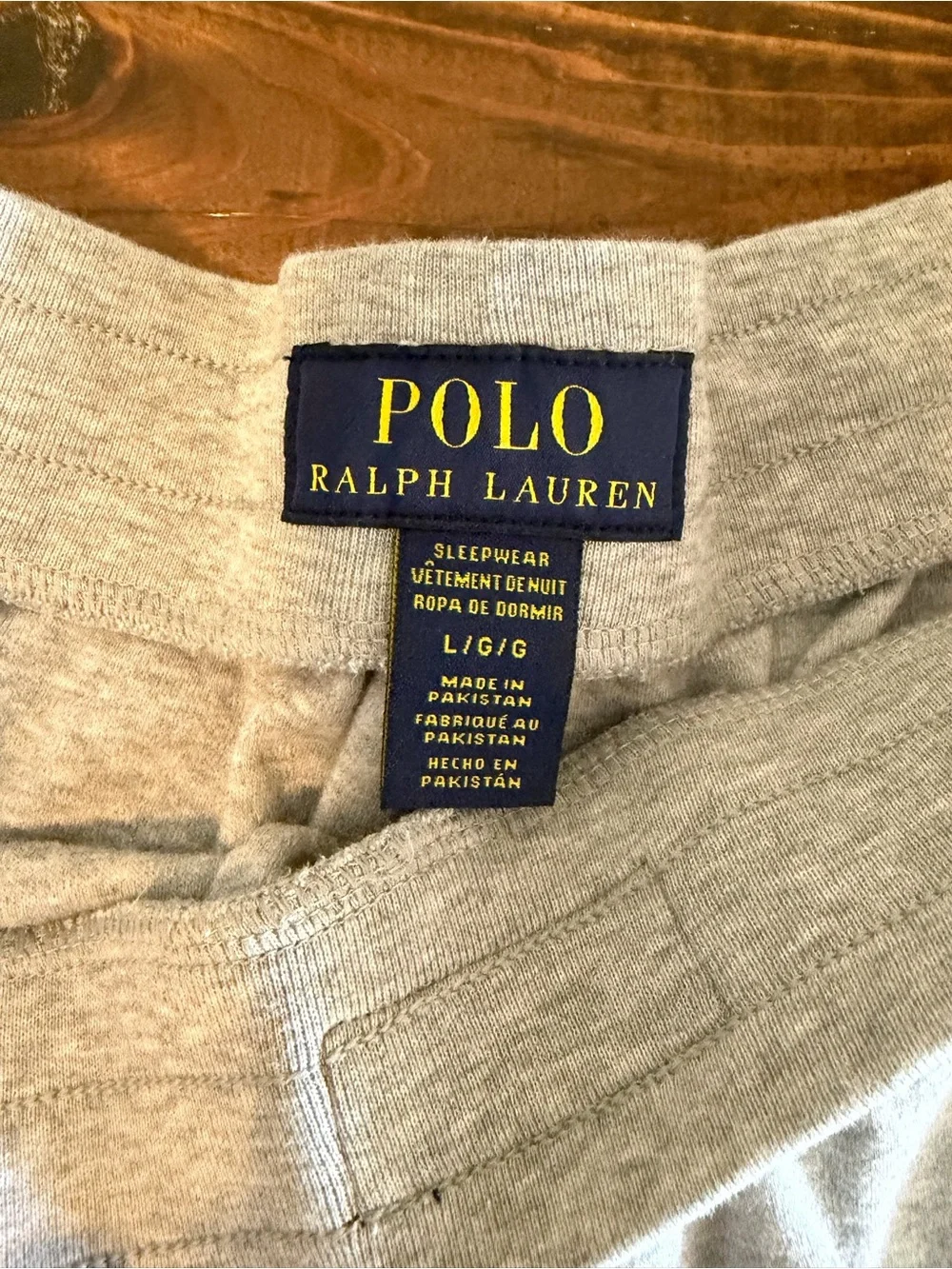Polo by Ralph Lauren Heather Gray Boxer-Style Lounge Shorts